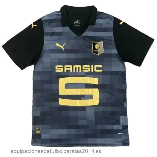 Nuevo Tailandia 3ª Camiseta Stade Rennais 23/24 Negro Baratas
